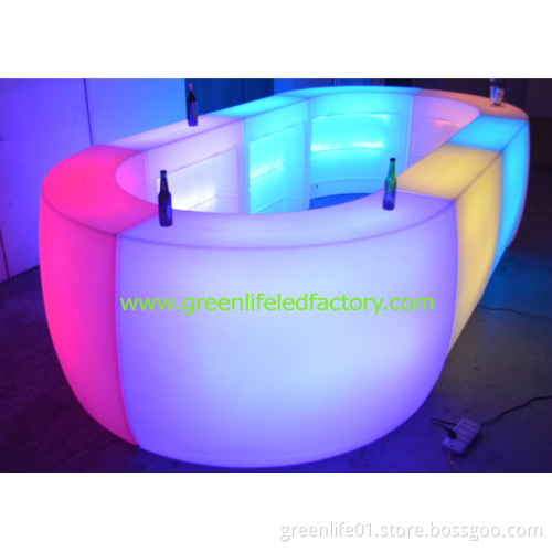 16color Changing, Cordless RF Remote Control, Illuminated Bar Counters
